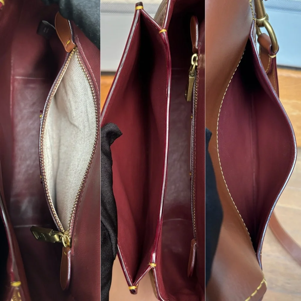 COACH 1941 Glovetanned Leather Saddle Bag